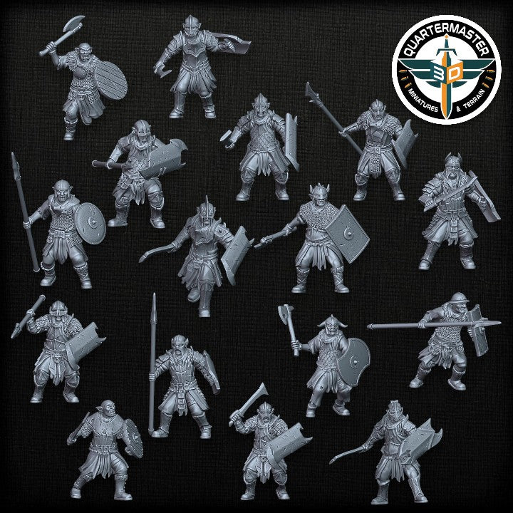Orc Warrior Modular Kit